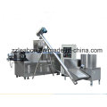 Máquina de fabricación de línea de producción de alimentos para perros mascota de método seco